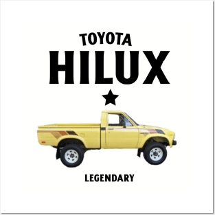 TOYOTA HILUX T-SHIRT Posters and Art